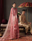 Roheenaz Noble Allure Royale Eternel Chiffon Edit stitched Pakistani designer outfit look 5