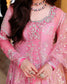 Mushq Pink Promise hand embellished silk neckline detail