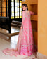 Mushq Pink Promise back view with silk daman border