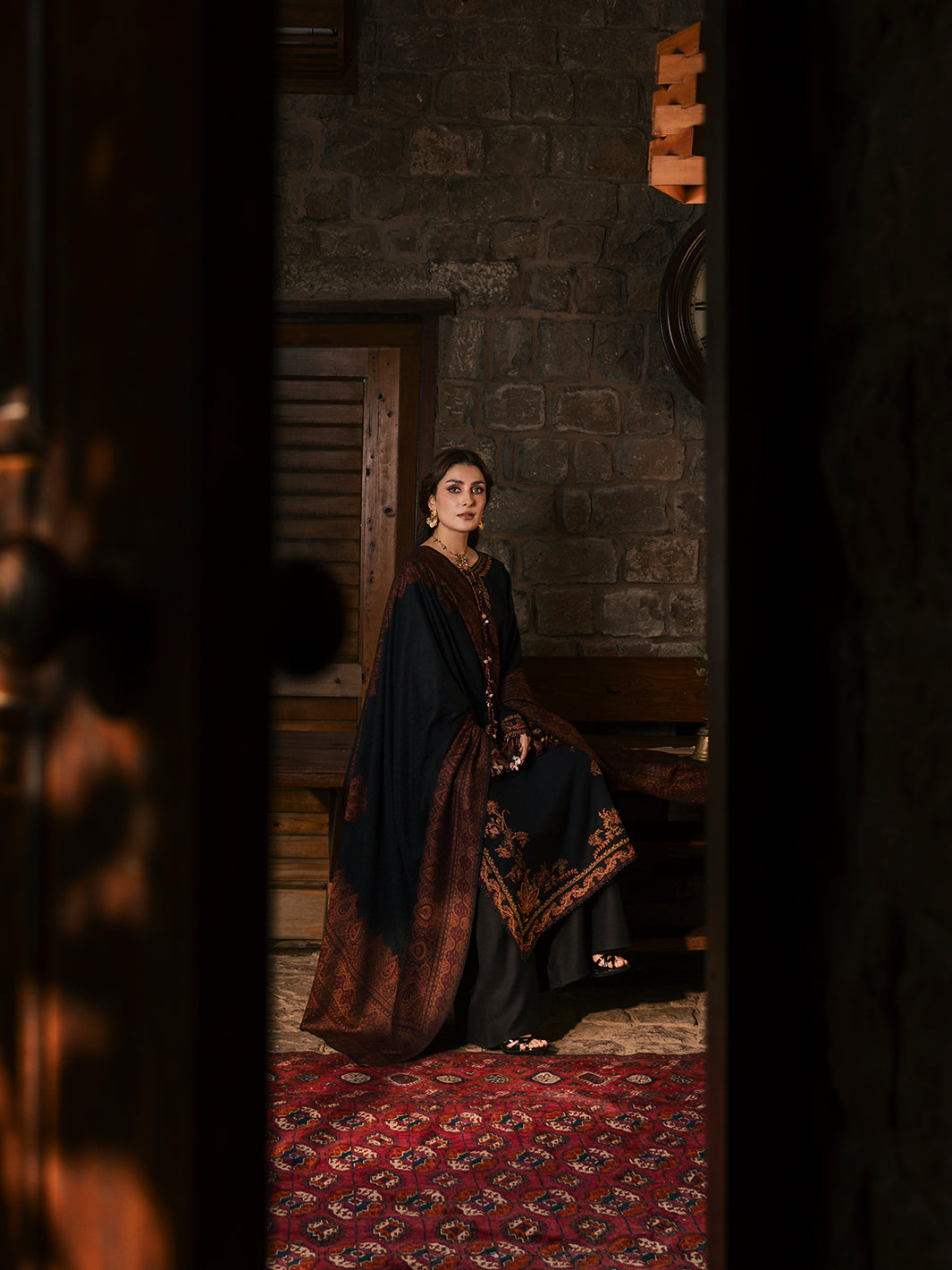 Izel RAMEEN Musafir Winter '26 Pakistani designer outfit look 14