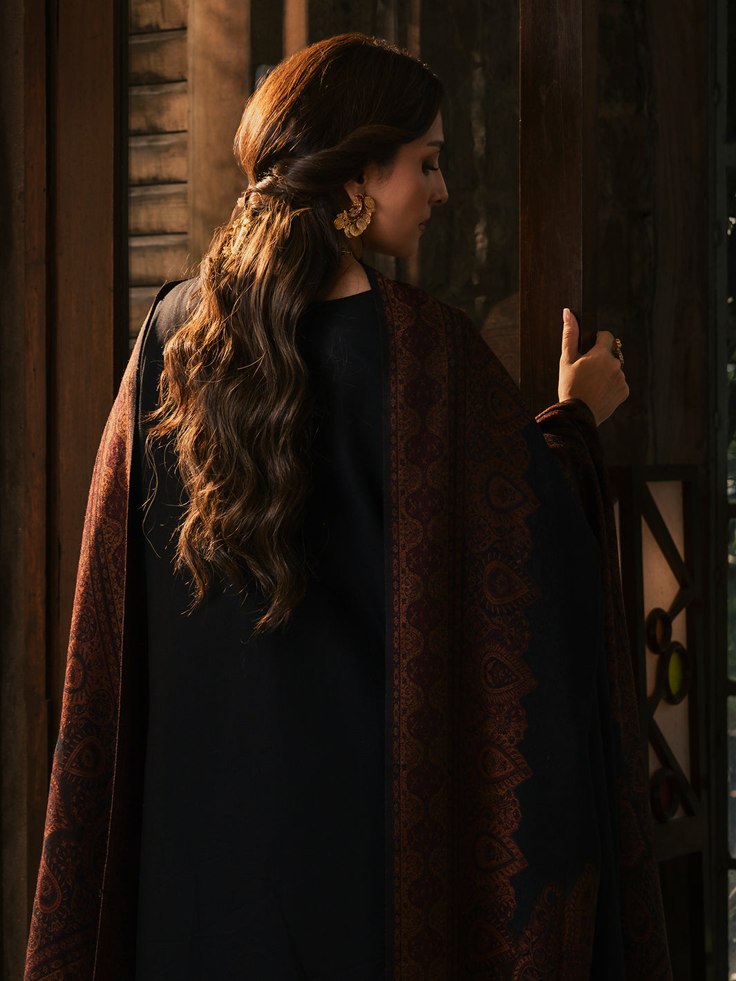 Izel RAMEEN Musafir Winter '26 Pakistani designer outfit look 7