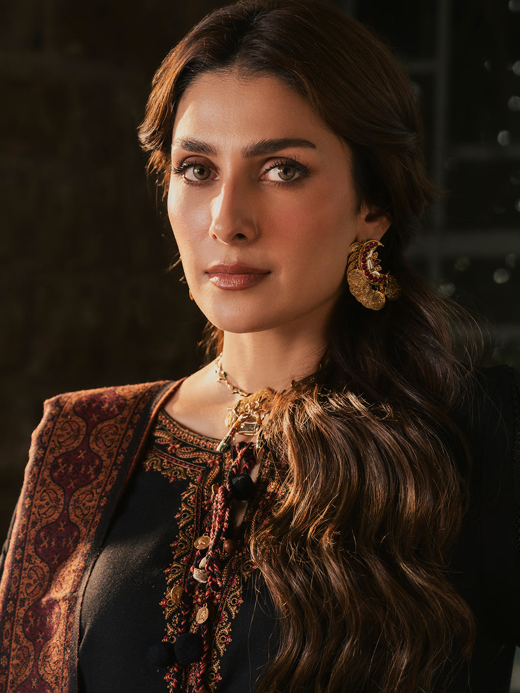 Izel RAMEEN Musafir Winter '26 Pakistani designer outfit look 6