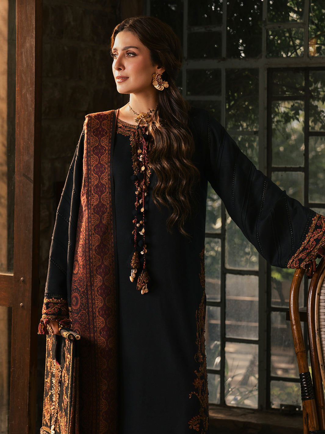 Izel RAMEEN Musafir Winter '26 Pakistani designer outfit look 9