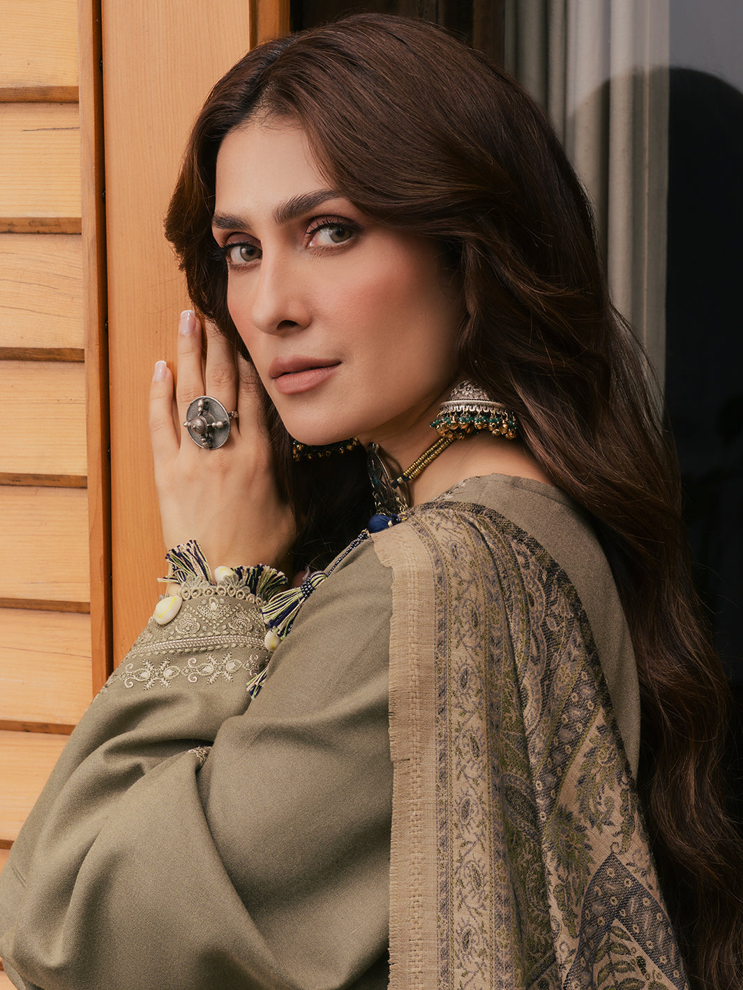 Izel RUKH Musafir Winter '26 Pakistani designer outfit look 5