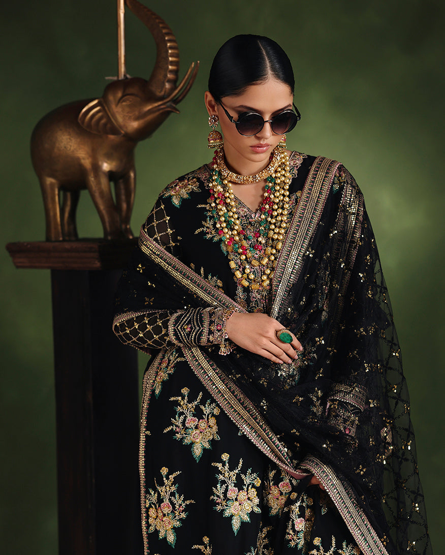 Roheenaz Radiant Muse Royale Eternel Chiffon Edit Pakistani designer outfit look 5