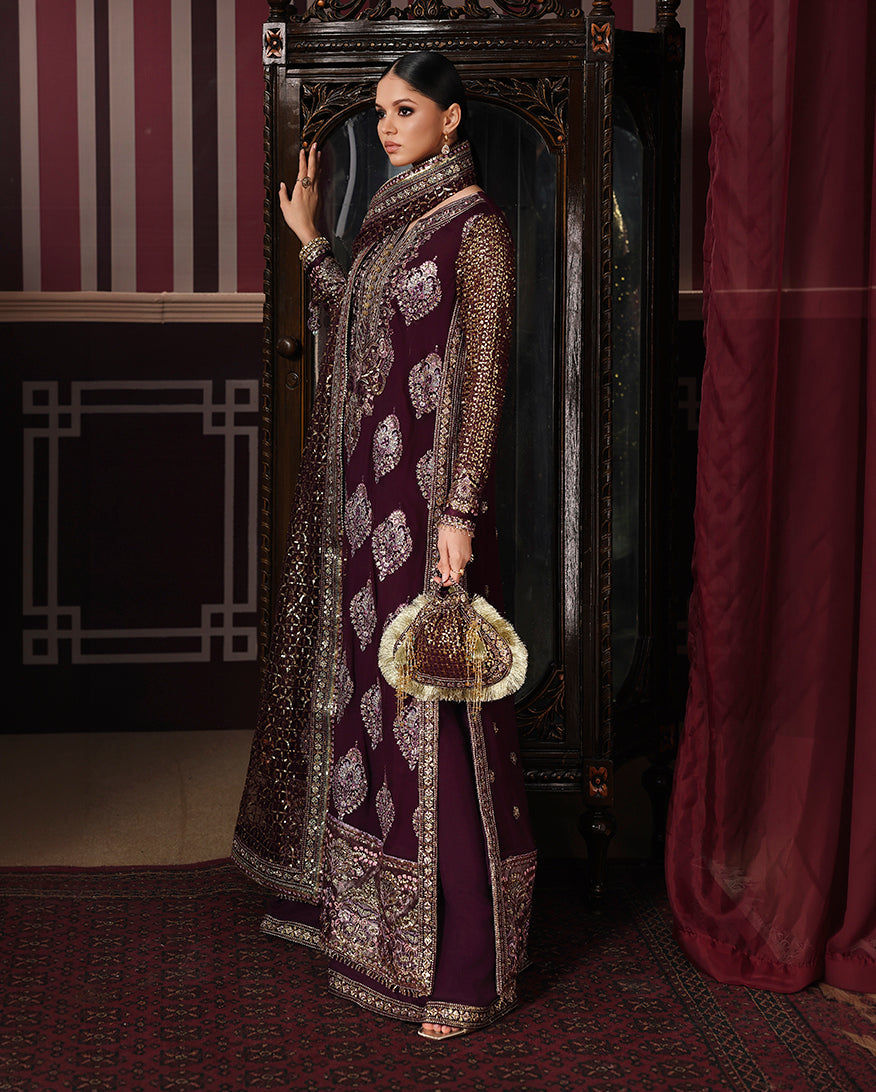 Roheenaz Regal Charm Royale Eternel Chiffon Edit Pakistani designer outfit look 2