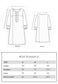Mushq Rose Romance official shirt size chart S to L