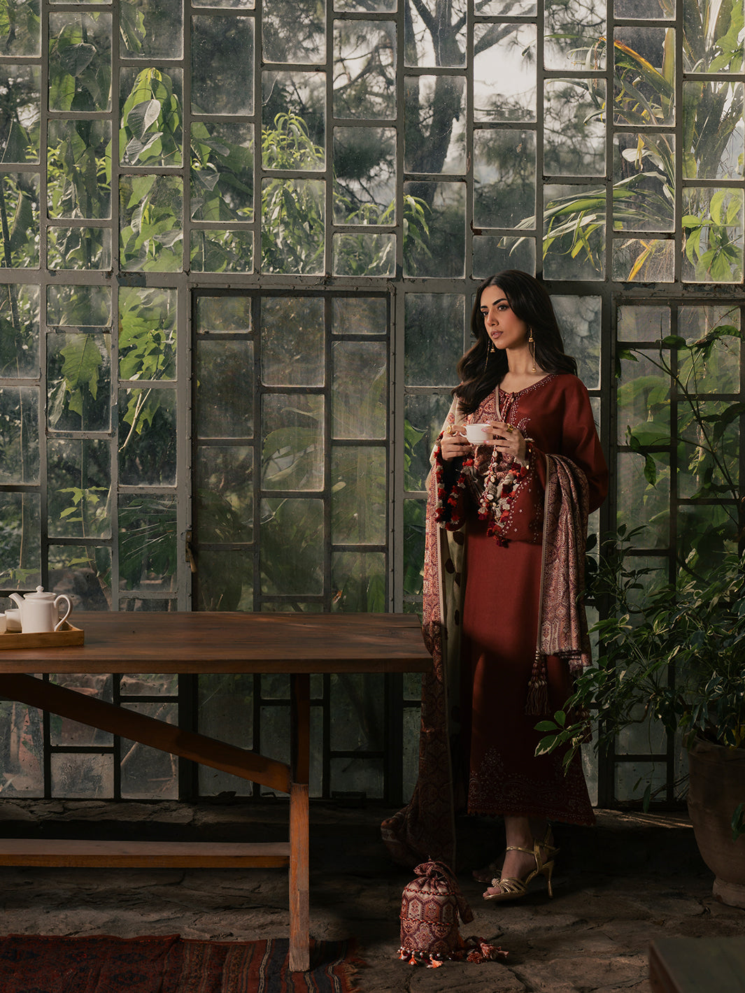 Izel SAHAL Musafir Winter '26 Pakistani designer outfit look 7