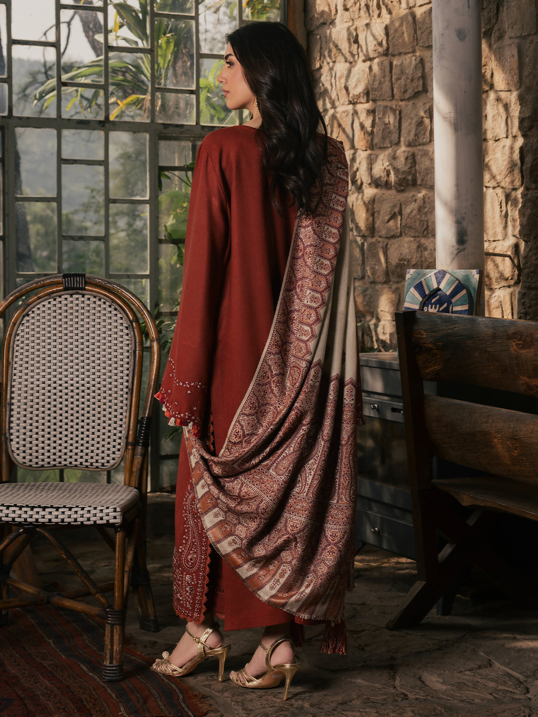 Izel SAHAL Musafir Winter '26 Pakistani designer outfit look 3