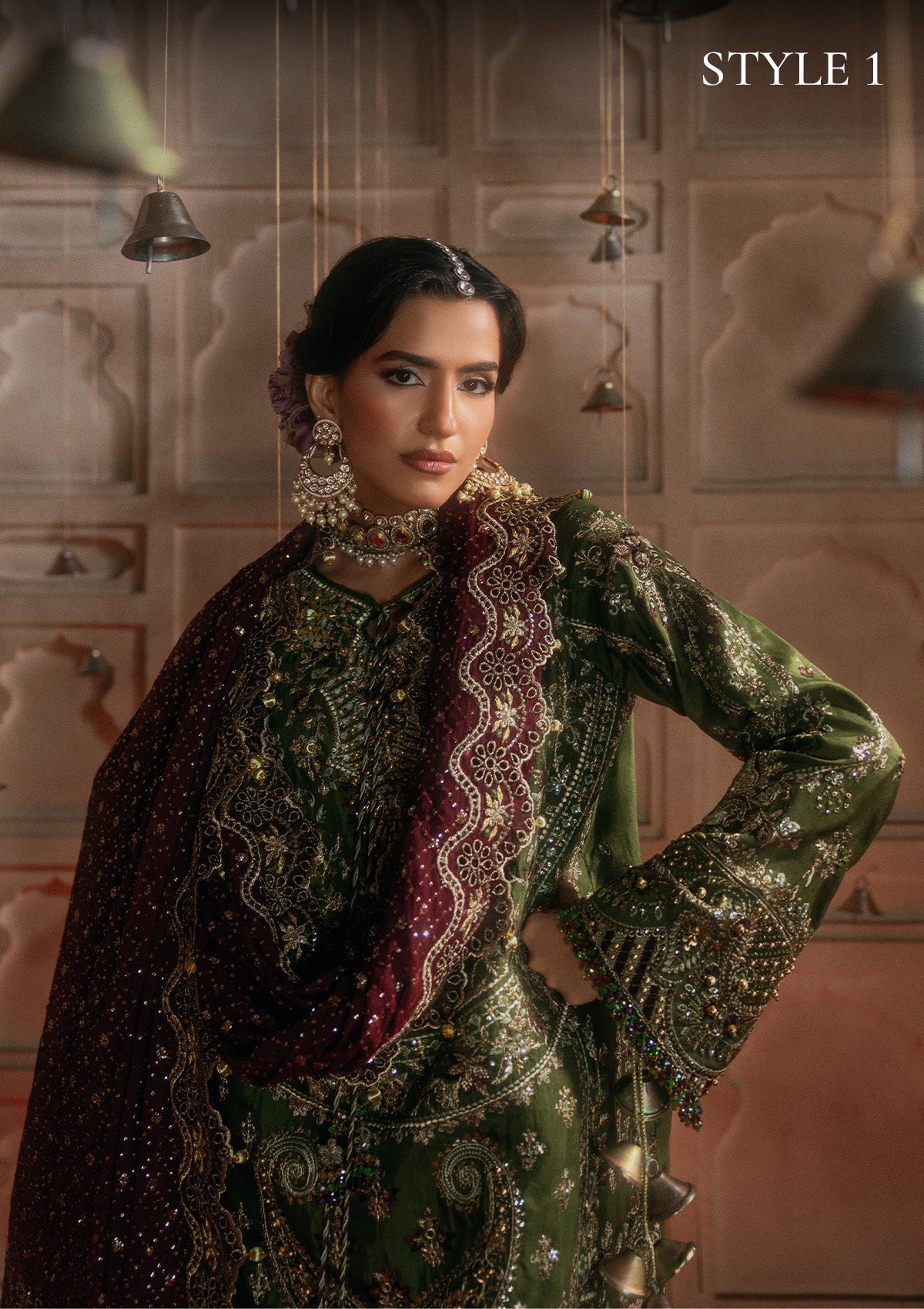 Aik Atelier Wedding Festive - Look B2605 Aik Atelier | Wedding Festive '26 Vol. 2 Pret image 3
