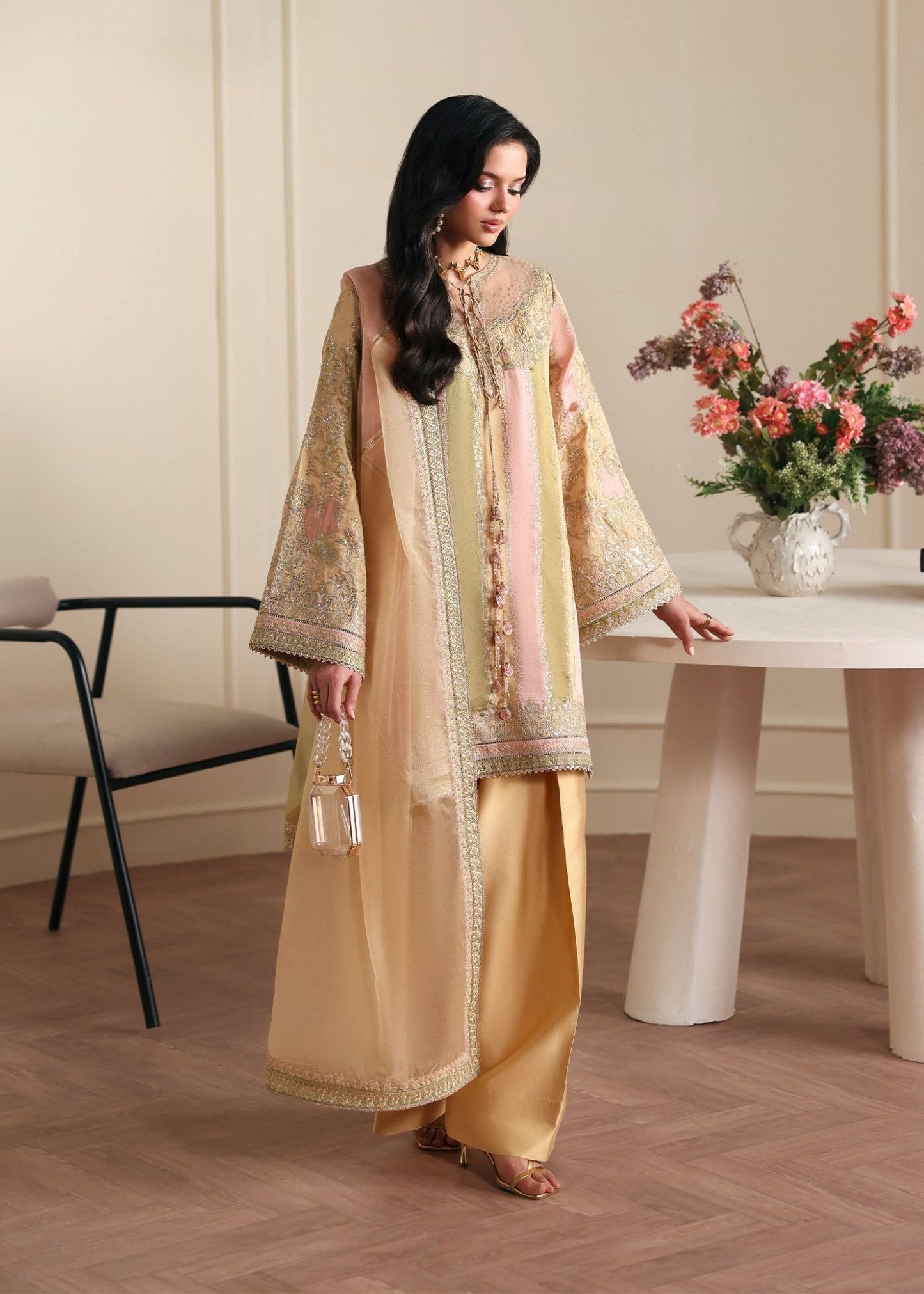 Kanwal Malik Bareeha Rea Luxury Pret '26 Pakistani designer outfit look 1