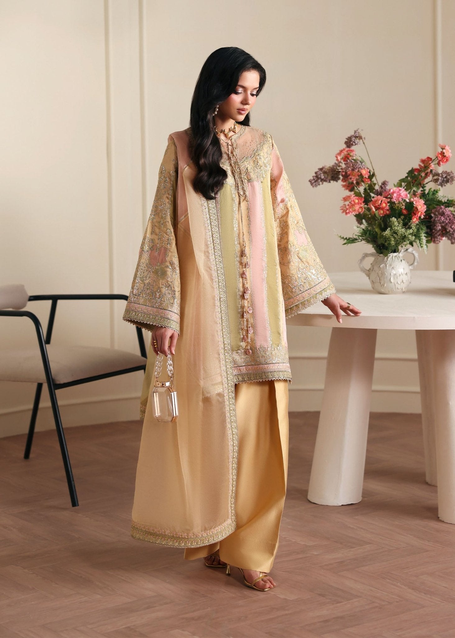 Kanwal Malik Bareeha Rea Luxury Pret '26 Pakistani designer outfit look 1