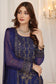 3 PIECE - LUXURY EMBROIDERED CHIFFON SUIT