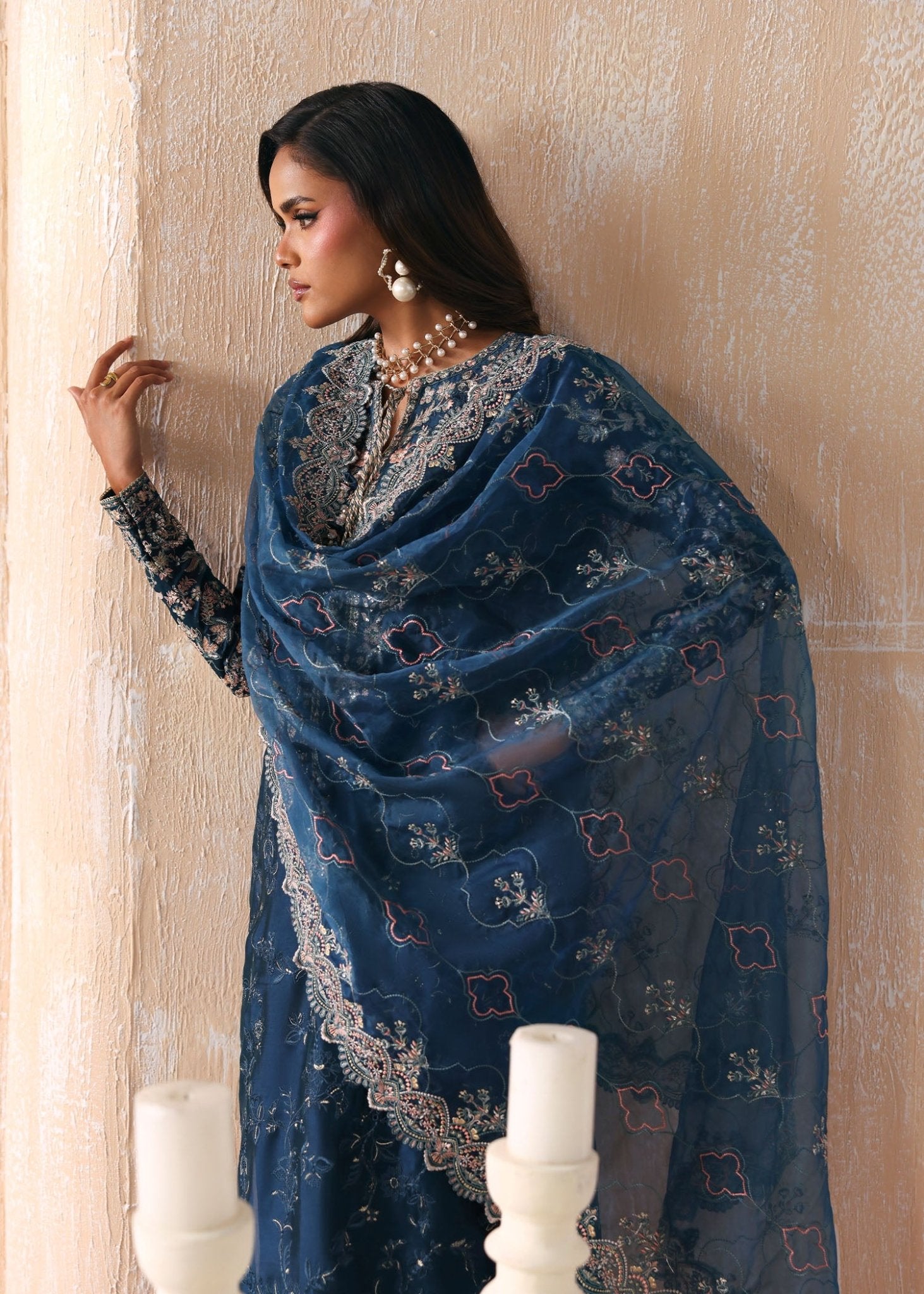 Kanwal Malik Fiya Rea Luxury Pret '26 Pakistani designer outfit look 7