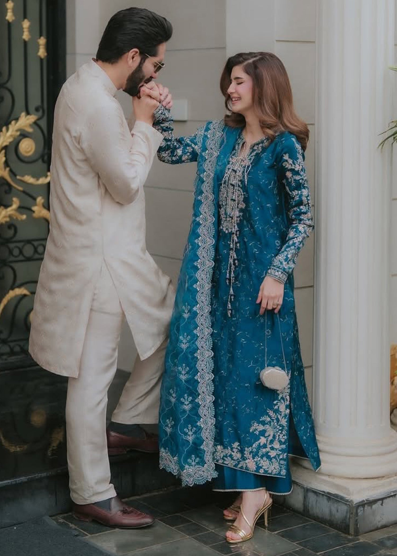 Kanwal Malik Fiya Rea Luxury Pret '26 Pakistani designer outfit look 11