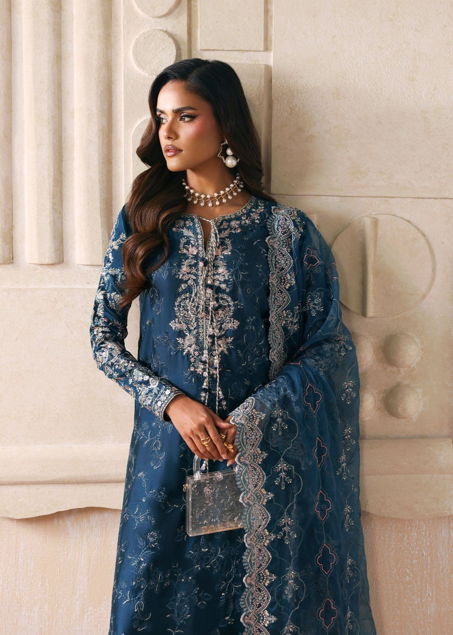 Kanwal Malik Fiya Rea Luxury Pret '26 Pakistani designer outfit look 3