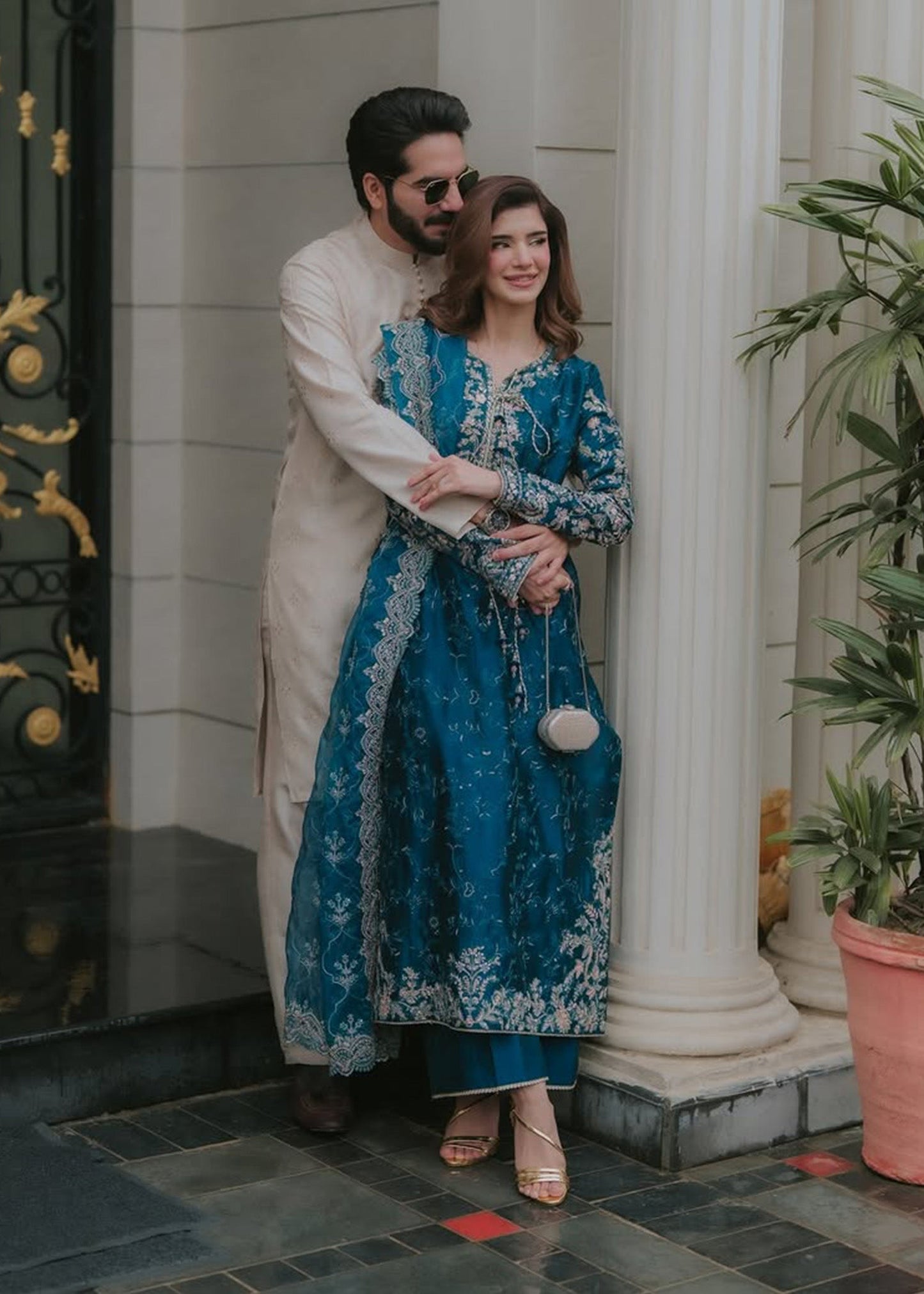 Kanwal Malik Fiya Rea Luxury Pret '26 Pakistani designer outfit look 14