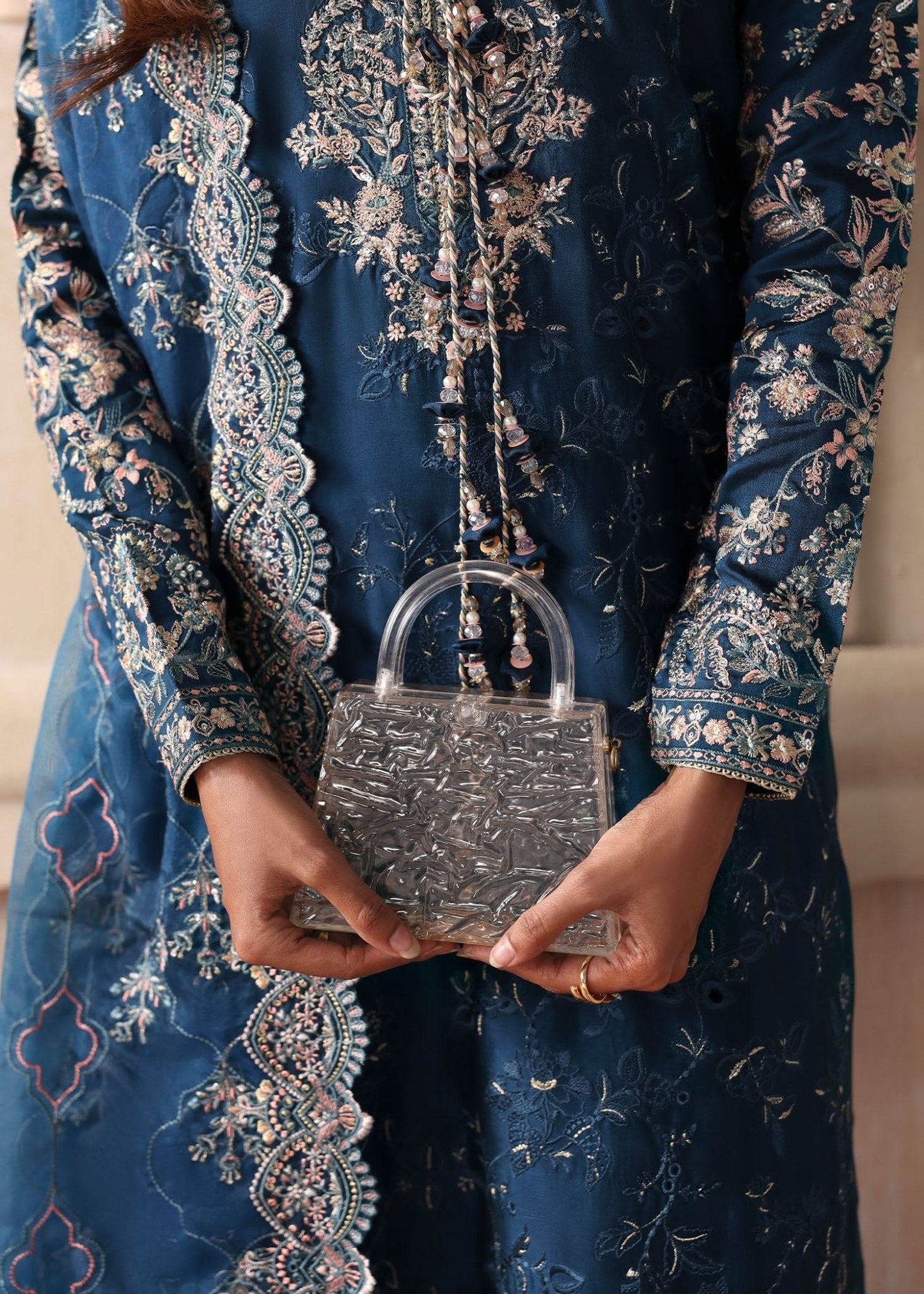 Kanwal Malik Fiya Rea Luxury Pret '26 Pakistani designer outfit look 5