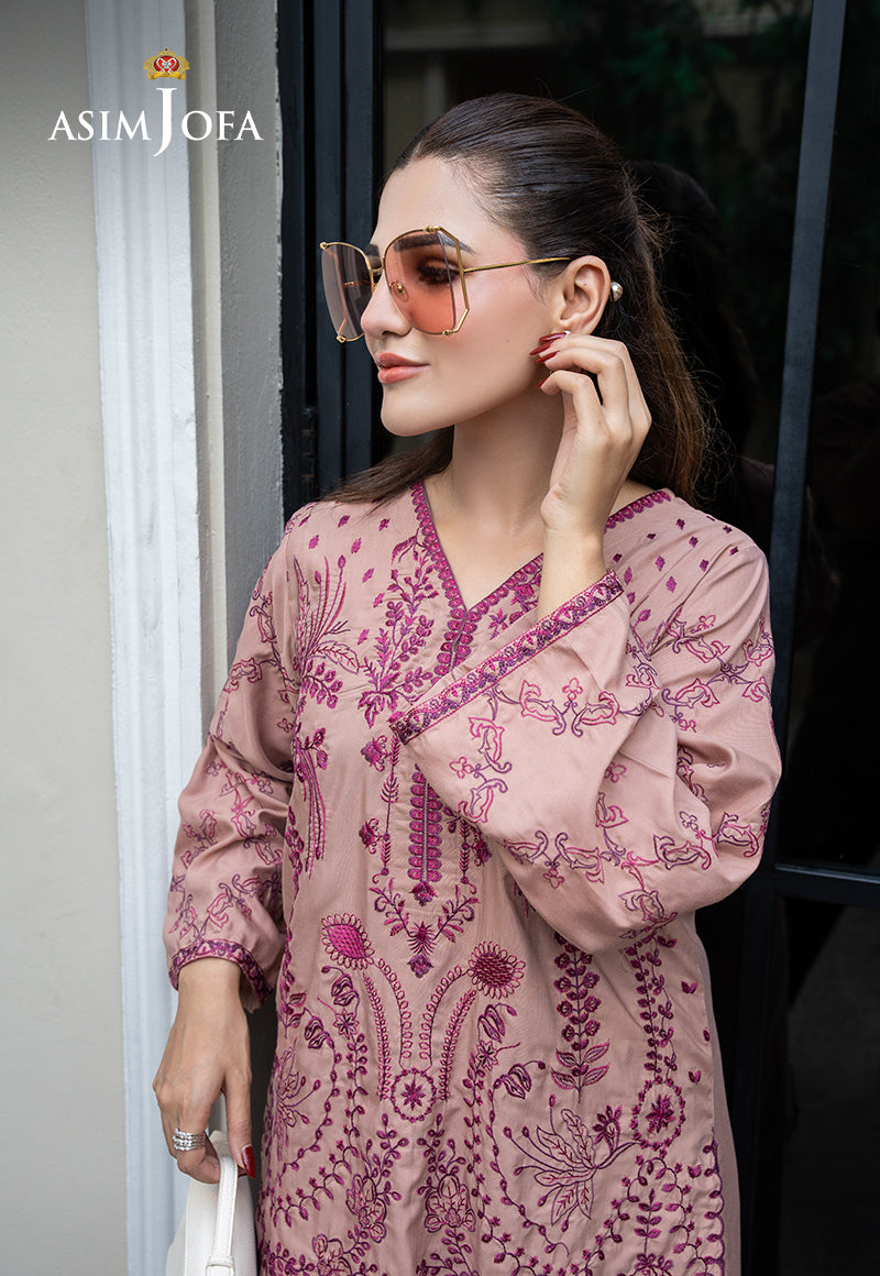 ASIM JOFA - AJLPE-03 EMBROIDERED LAWN STITCHED 2PCS — outfit view 9