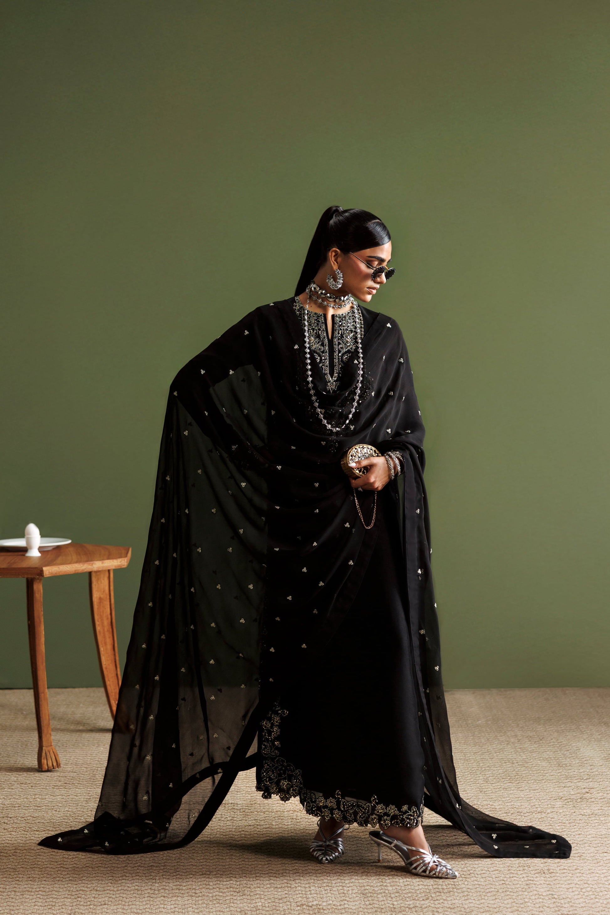 Akbar Aslam Zeen - stitched formal outfit view 4