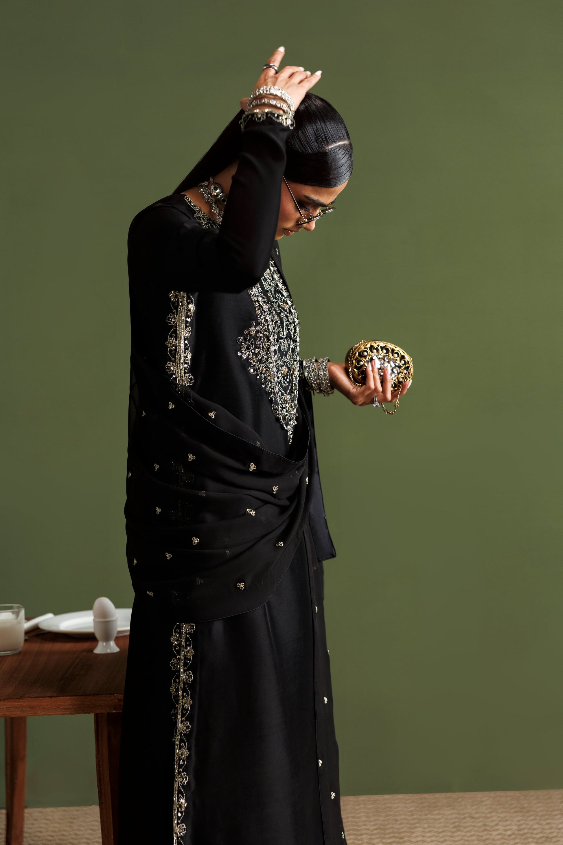 Akbar Aslam Zeen - stitched formal outfit view 7