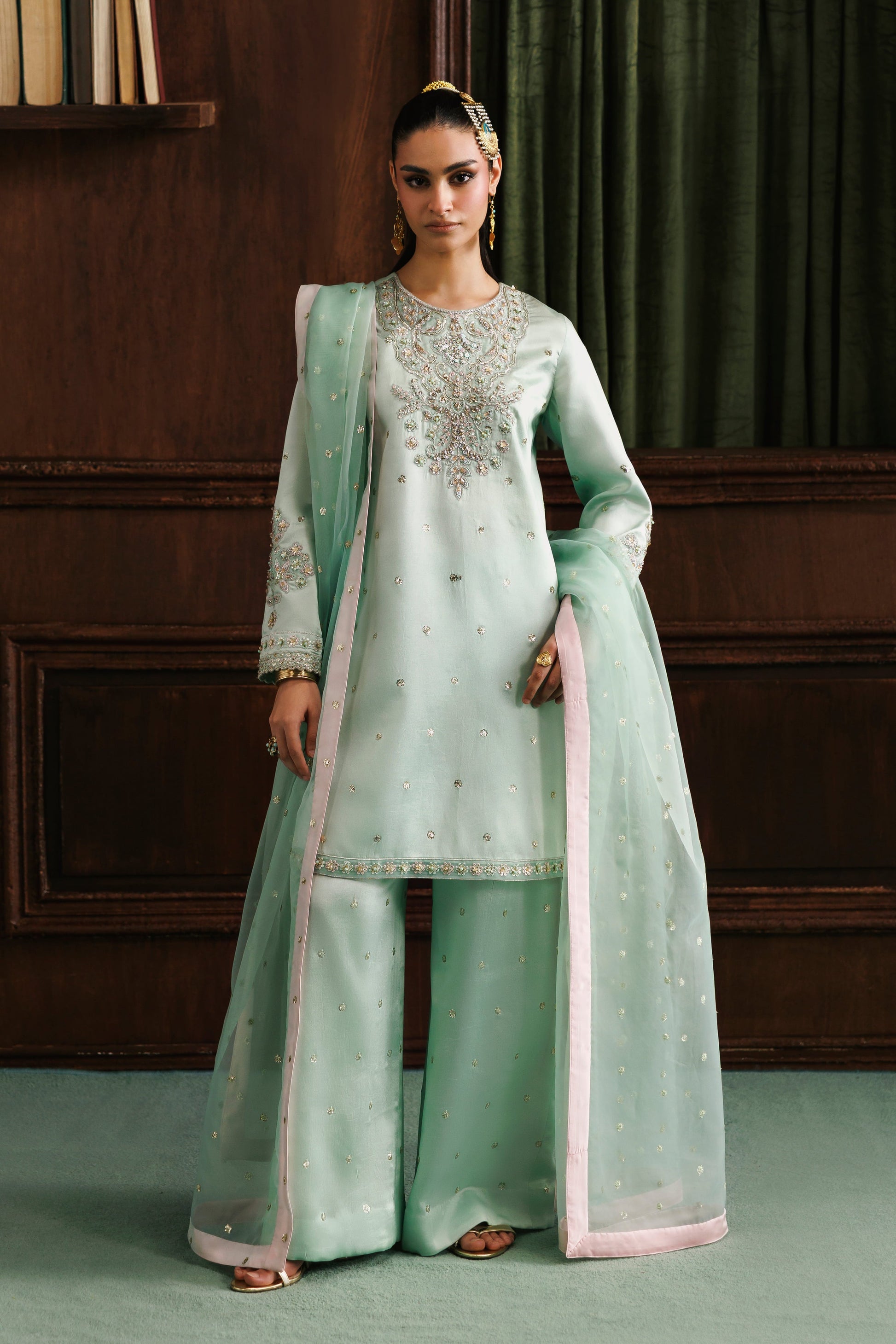 Akbar Aslam Zimal - stitched formal outfit view 1