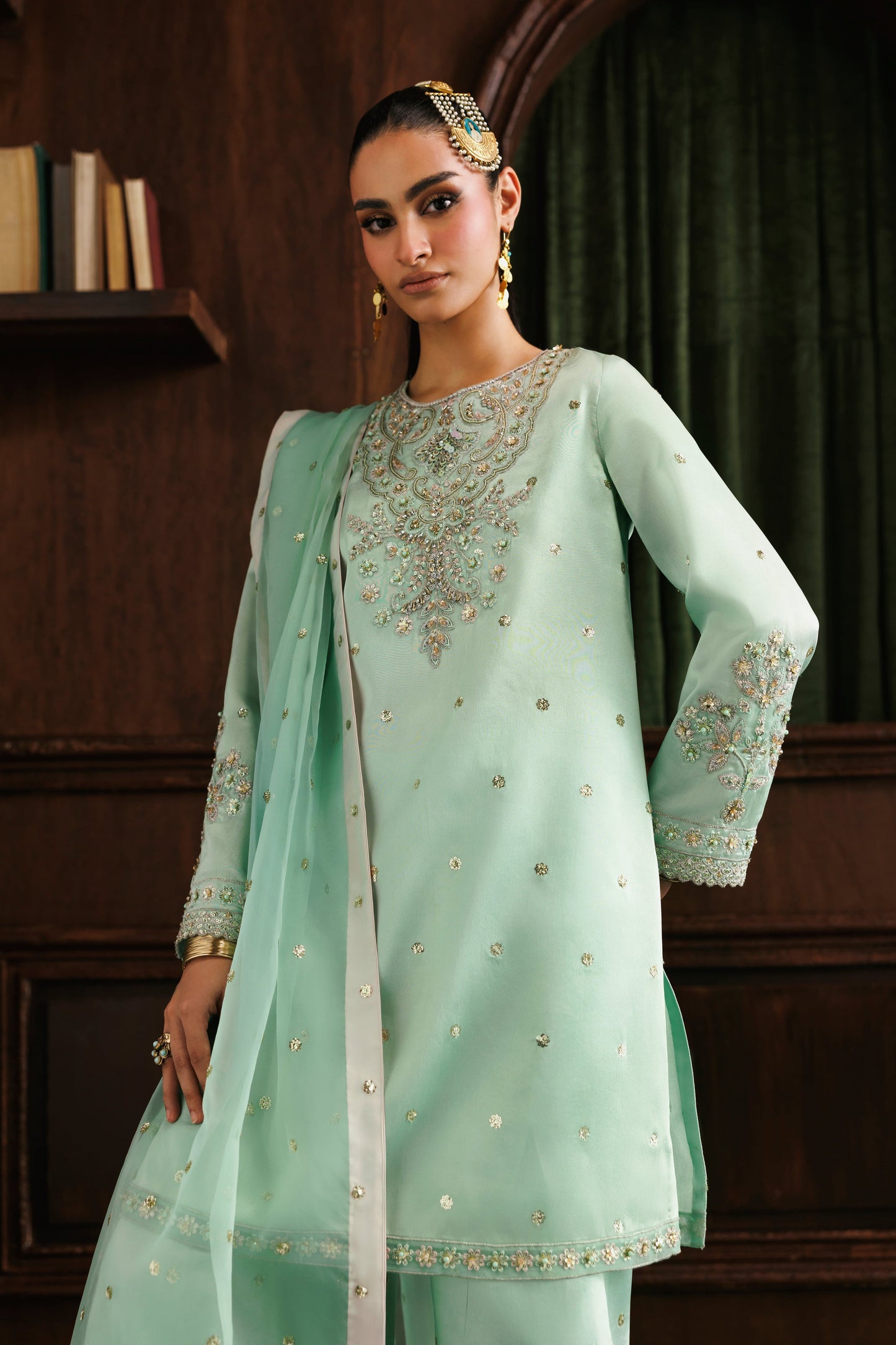 Akbar Aslam Zimal - stitched formal outfit view 3