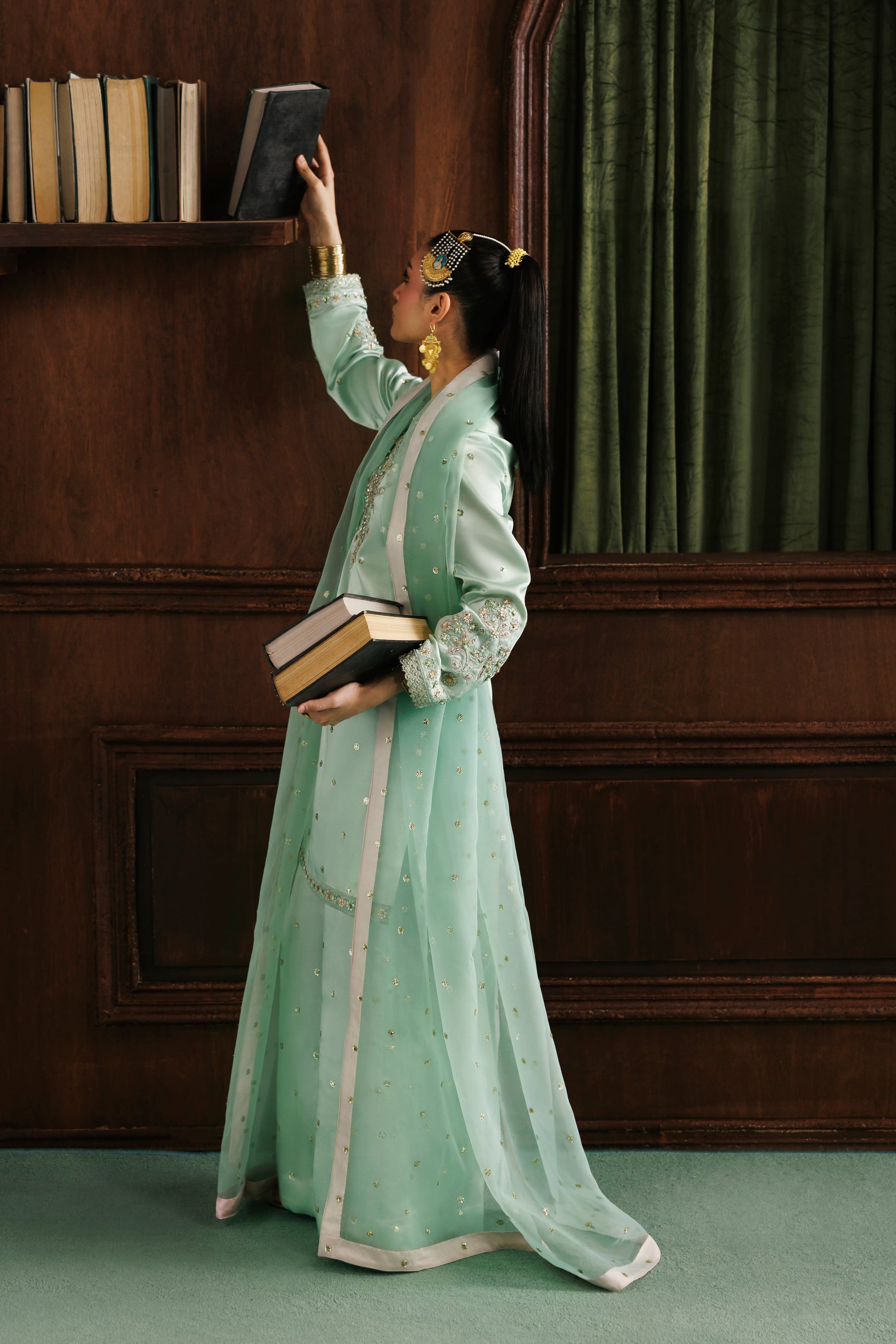 Akbar Aslam Zimal - stitched formal outfit view 4