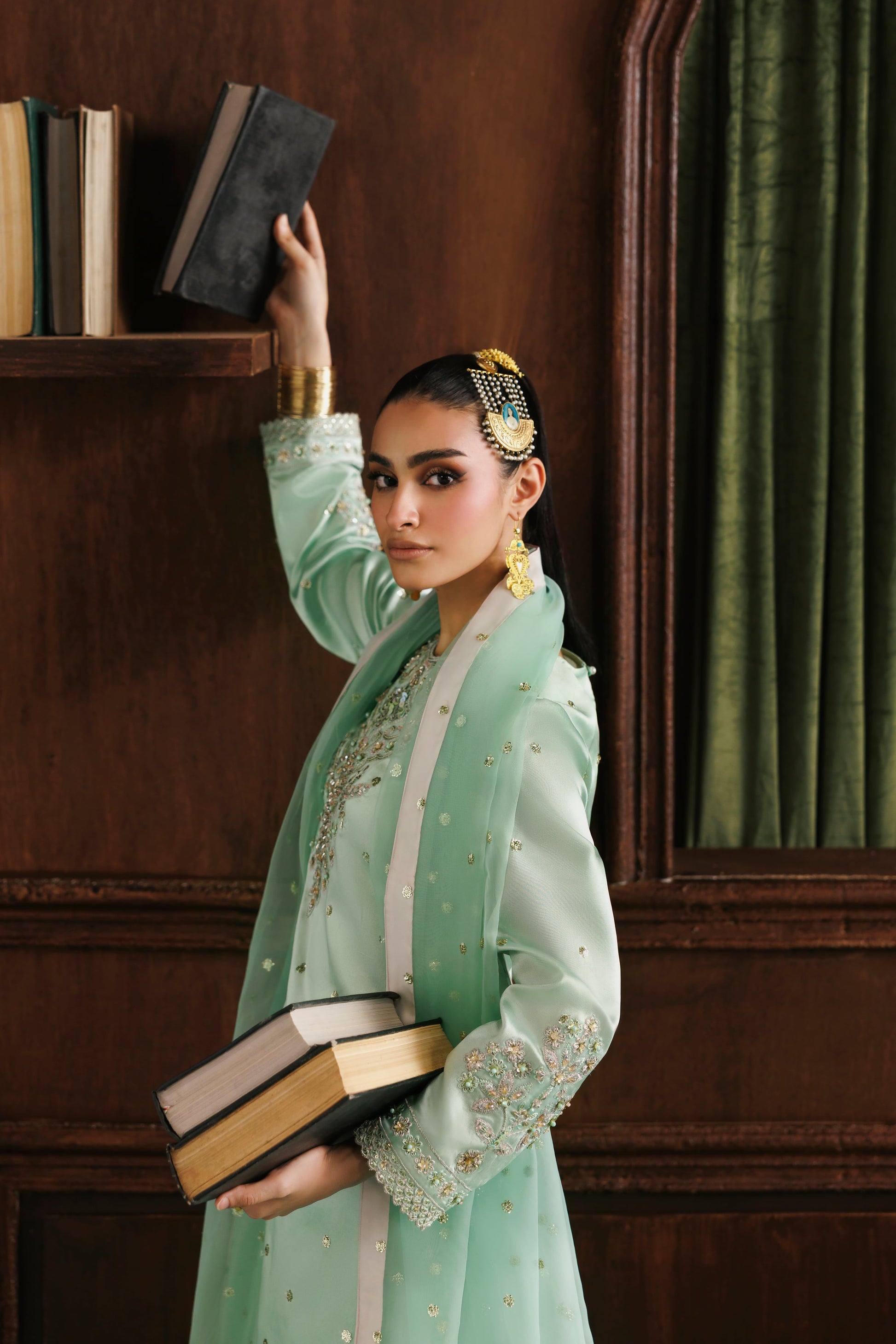 Akbar Aslam Zimal - stitched formal outfit view 5