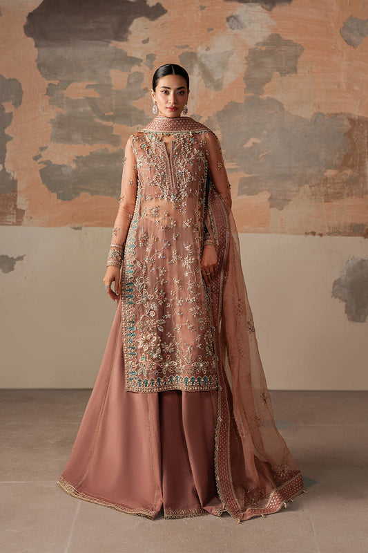 Ayzel Rosara – pink wedding formal, designer view 1