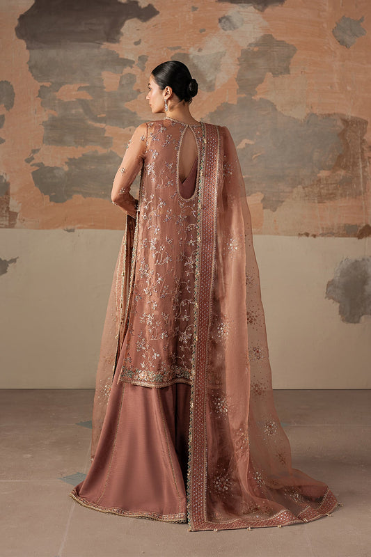 Ayzel Rosara – pink wedding formal, designer view 2