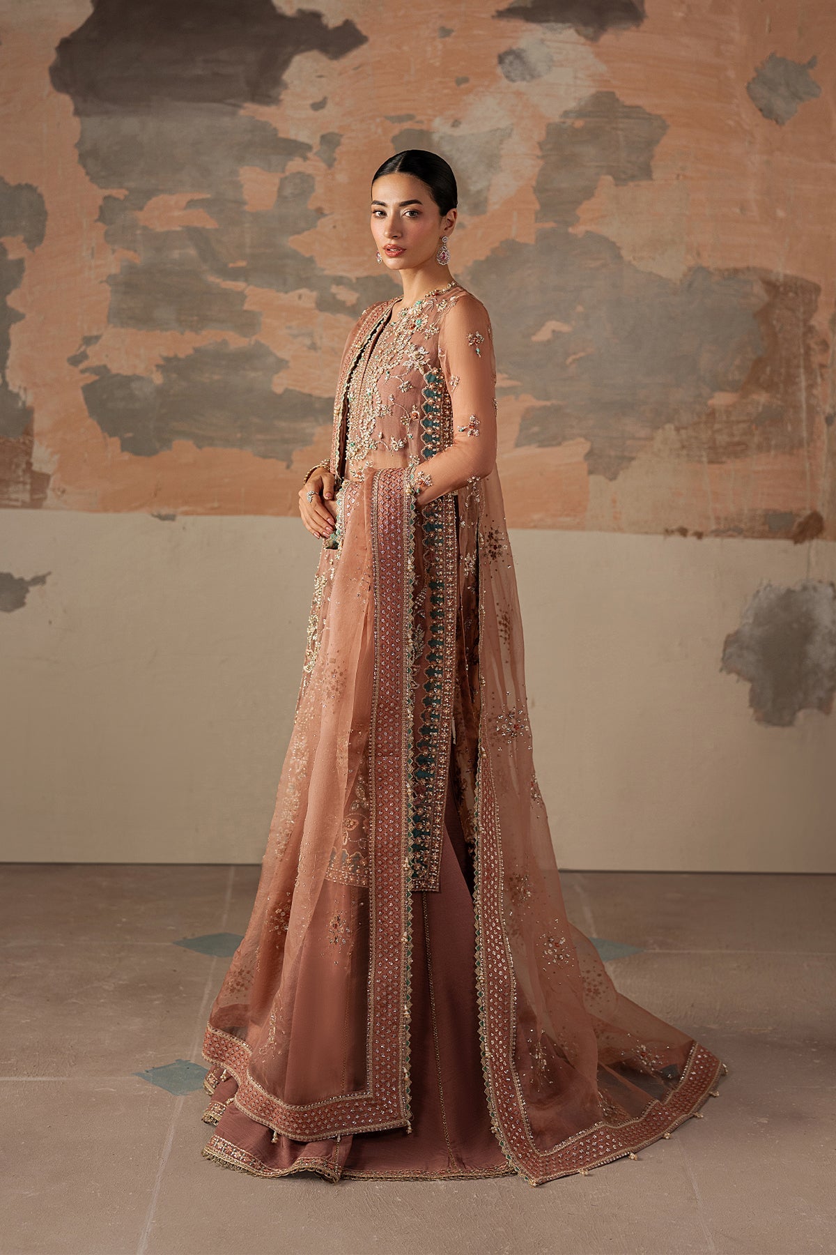 Ayzel Rosara – pink wedding formal, designer view 5