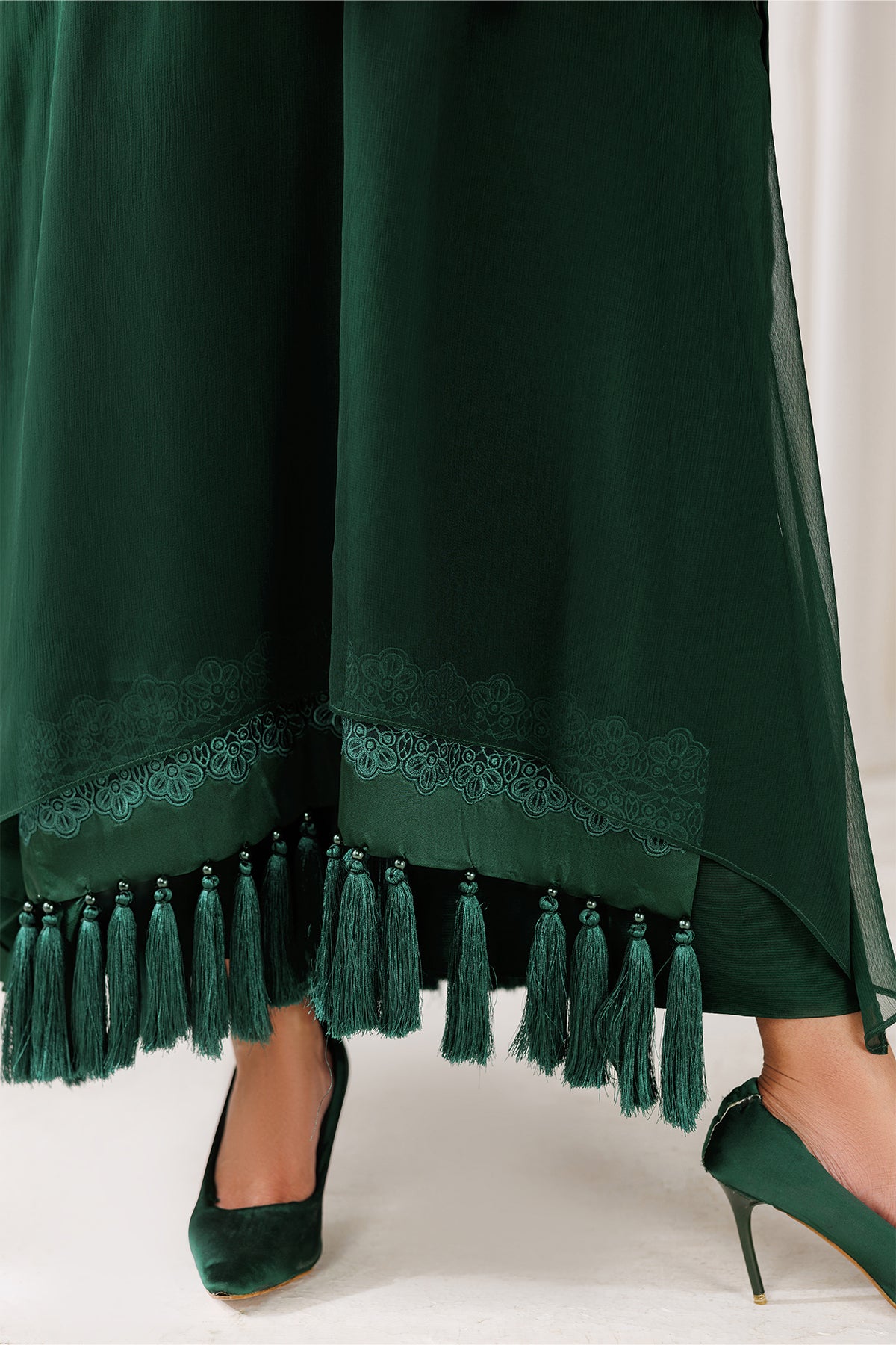 BAROQUE - EMBROIDERED CHIFFON EN-1301 — outfit view 4