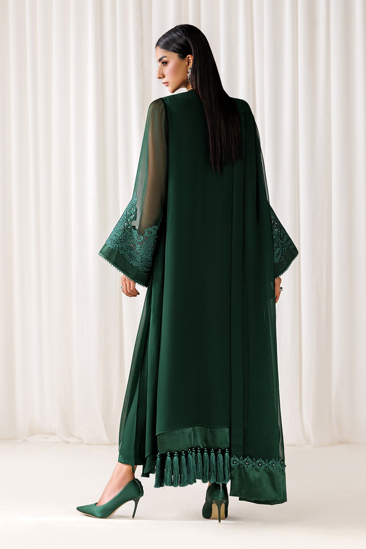 BAROQUE - EMBROIDERED CHIFFON EN-1301 — outfit view 9