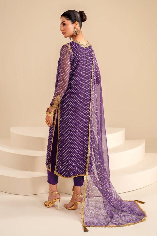 BAROQUE - EMBROIDERED CHIFFON SF-625 — outfit view 2