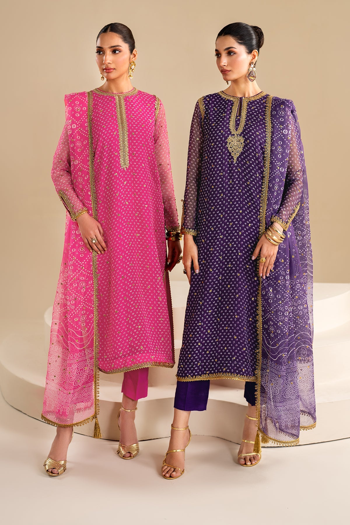 BAROQUE - EMBROIDERED CHIFFON SF-625 — outfit view 9