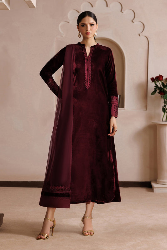 BAROQUE - EMBROIDERED VELVET EN-1386 — outfit view 1