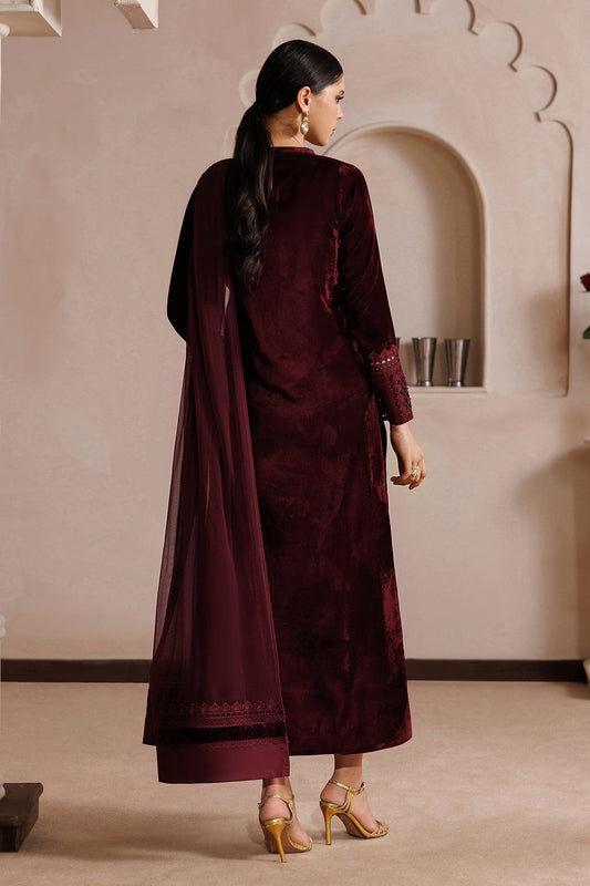 BAROQUE - EMBROIDERED VELVET EN-1386 — outfit view 2
