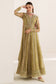 Jazmin EMBROIDERED CHIFFON UC-3089 - stitched formal outfit view 3