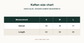 Akbar Aslam koyal Kaftan size chart - designer size chart