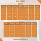 Tawakkal Fabrics LIBAAS-E-ISHQ 3pcs Stitched  Fancy Emb Chiffon [D-2731] - designer size chart
