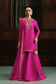 Akbar Aslam Mahak Fuchsia Silk Sharara Formal — outfit view 1
