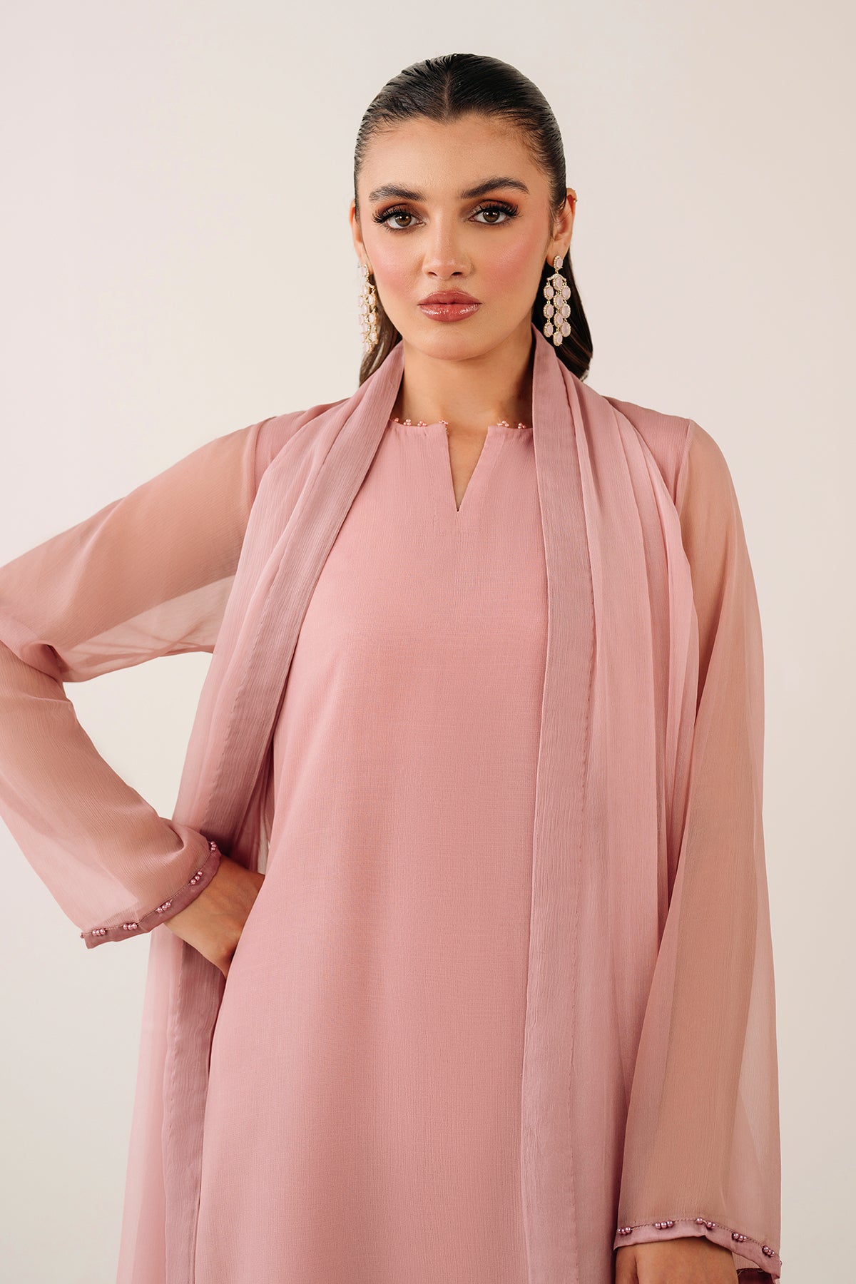 BAROQUE - PLAIN CHIFFON PR-1116 — outfit view 4