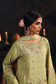 Ramsha SR-105 Chambeli Raw Silk Sharara Formal — outfit view 4