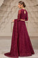 Zarif Berria Berry Chiffon Lehenga Choli — outfit view 2