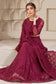 Zarif Berria Berry Chiffon Lehenga Choli — outfit view 3
