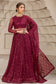Zarif Berria Berry Chiffon Lehenga Choli — outfit view 6