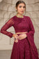 Zarif Berria Berry Chiffon Lehenga Choli — outfit view 7