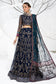 Zarif Blueberry Navy Net Lehenga Choli — outfit view 1