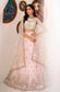 Zarif Pearl Embroidered Net Lehenga Choli — outfit view 4
